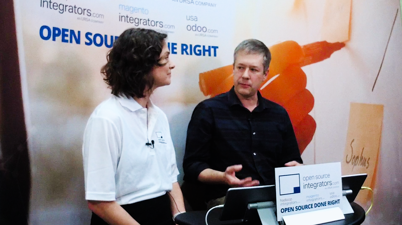 Greg Mader and Jennifer Campbell