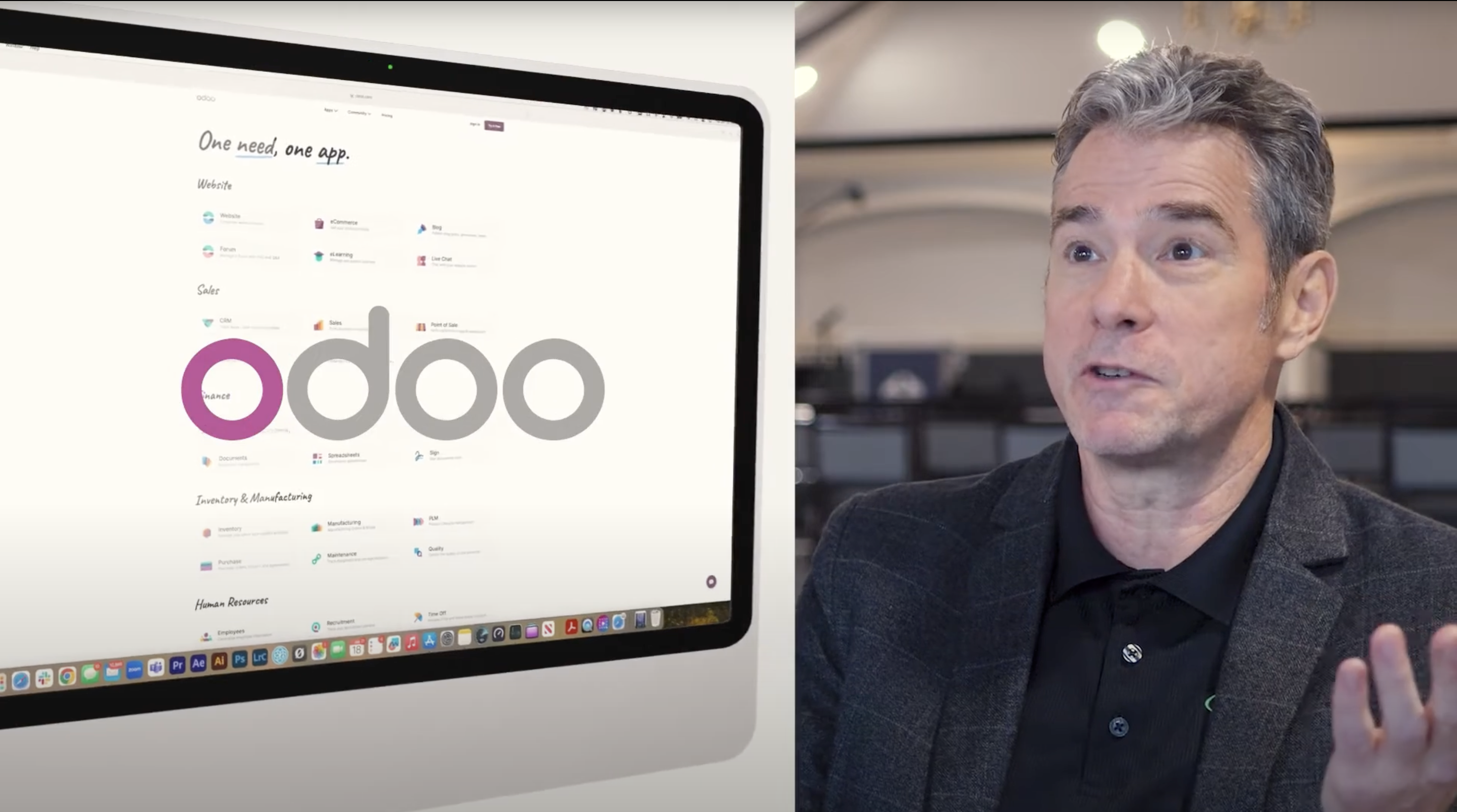 HomePro Odoo ERP case study video